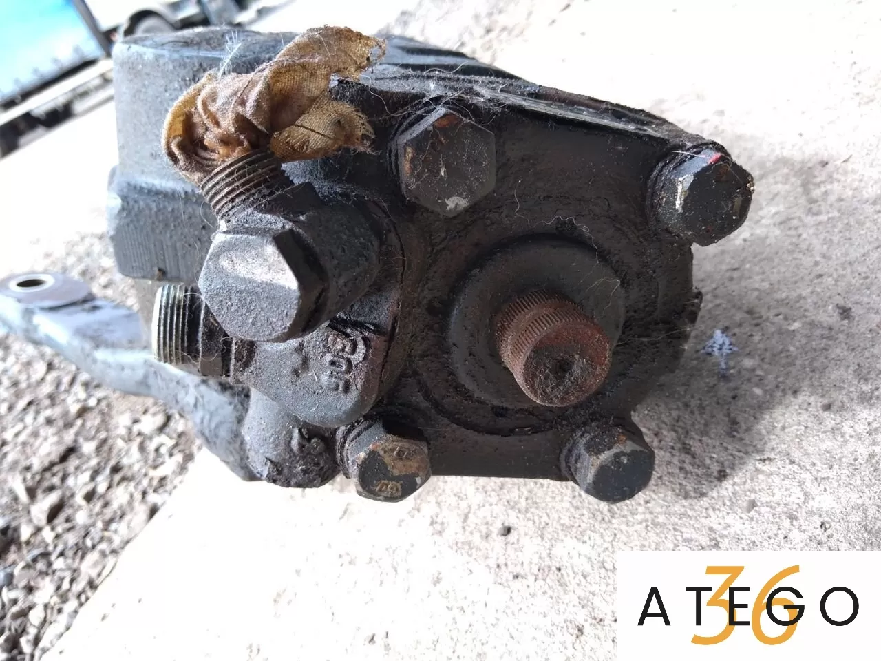 Рулевой редуктор Ман тгл