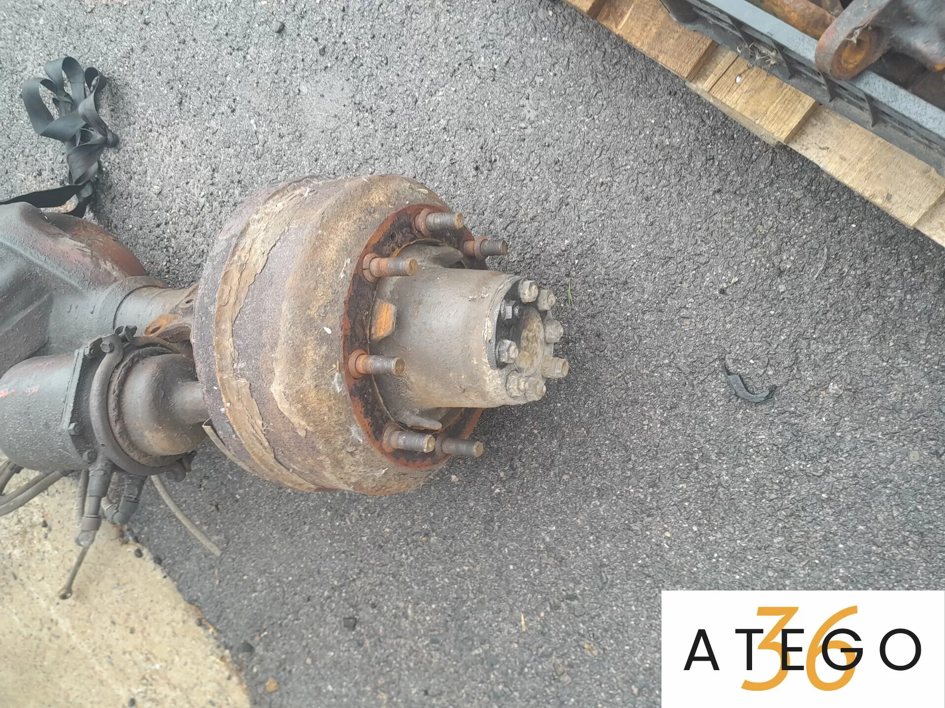 Задний мост Мерседес-Бенц 1120