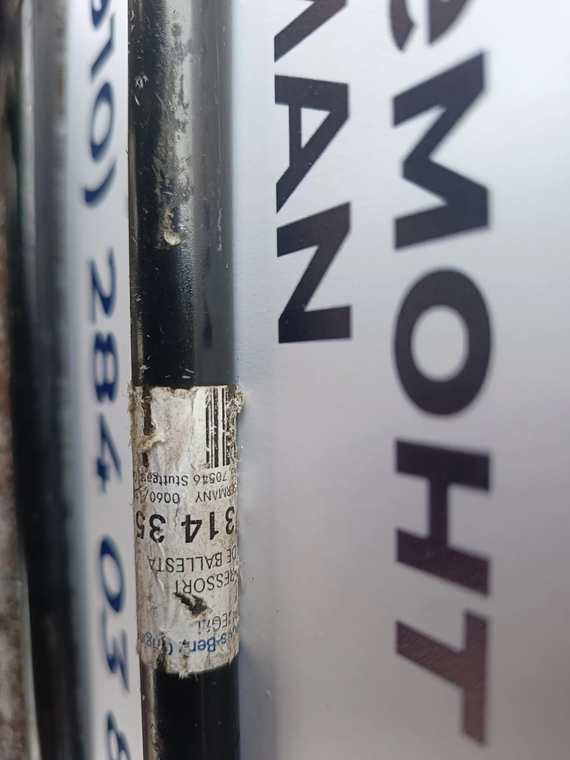 стремянка задняя Мерседес-Бенц 360мм