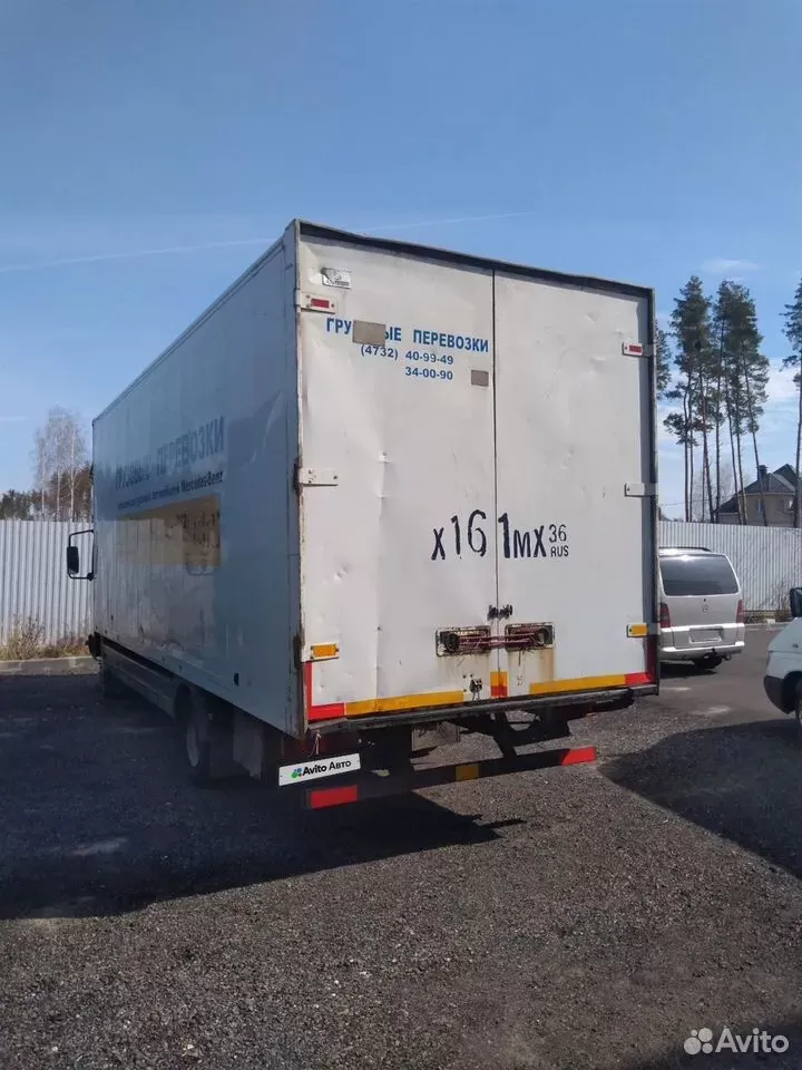 Промтоварный фургон 45 м³ Автобау на Mercedes-Benz Atego, 2002