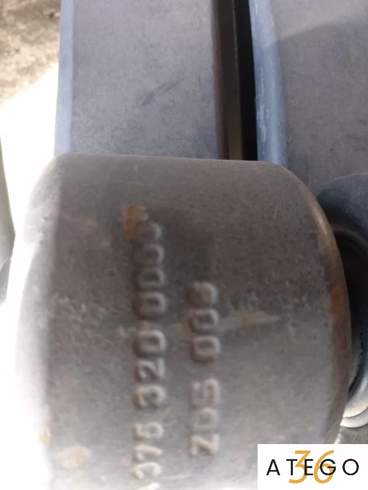 Рессора задняя трёхлистовая Atego (F020T848ZA75)