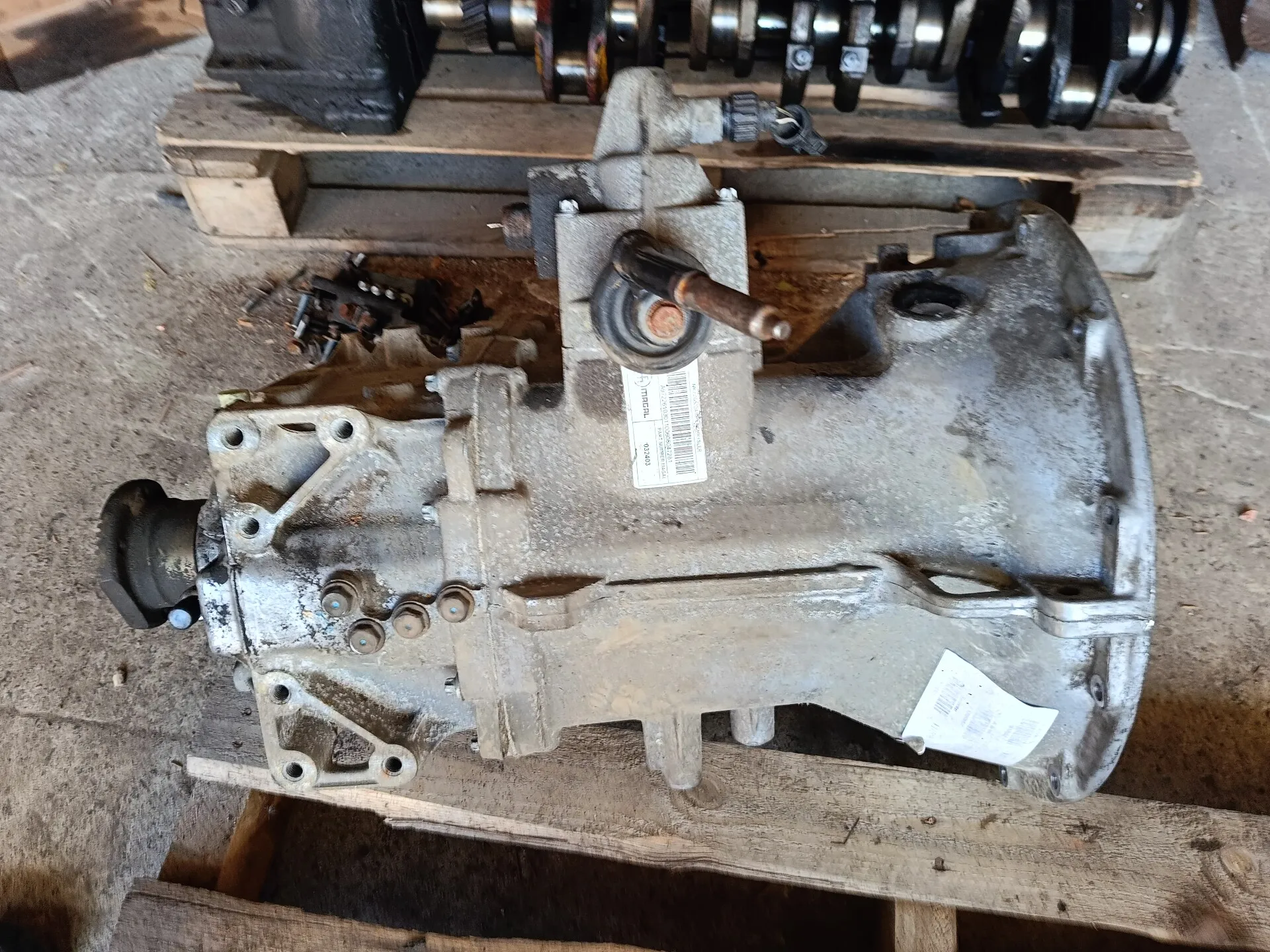 Коробка переключения скоростей Mercedes-Benz VARIO G56-6