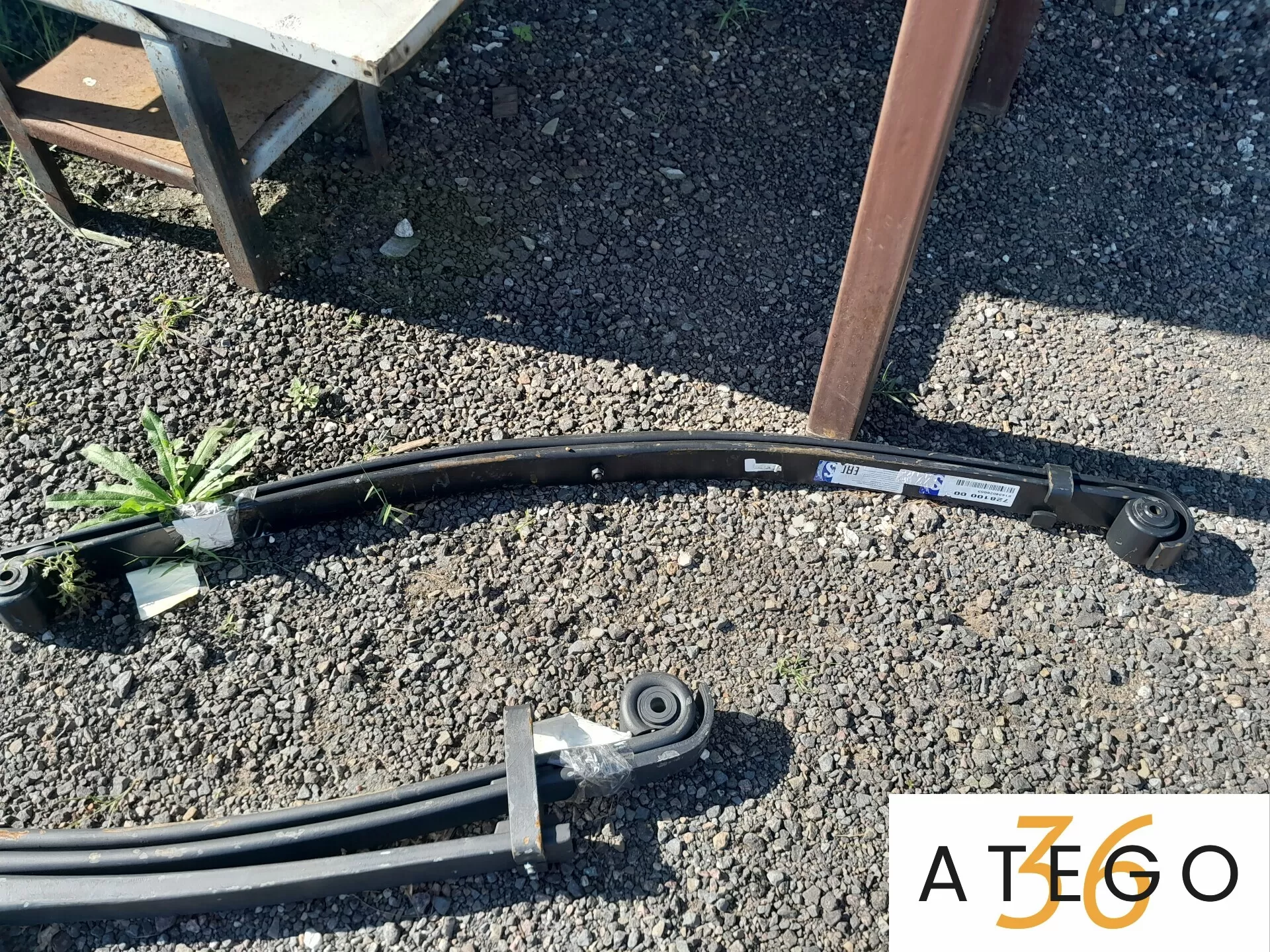 Рессора передняя ман L2000