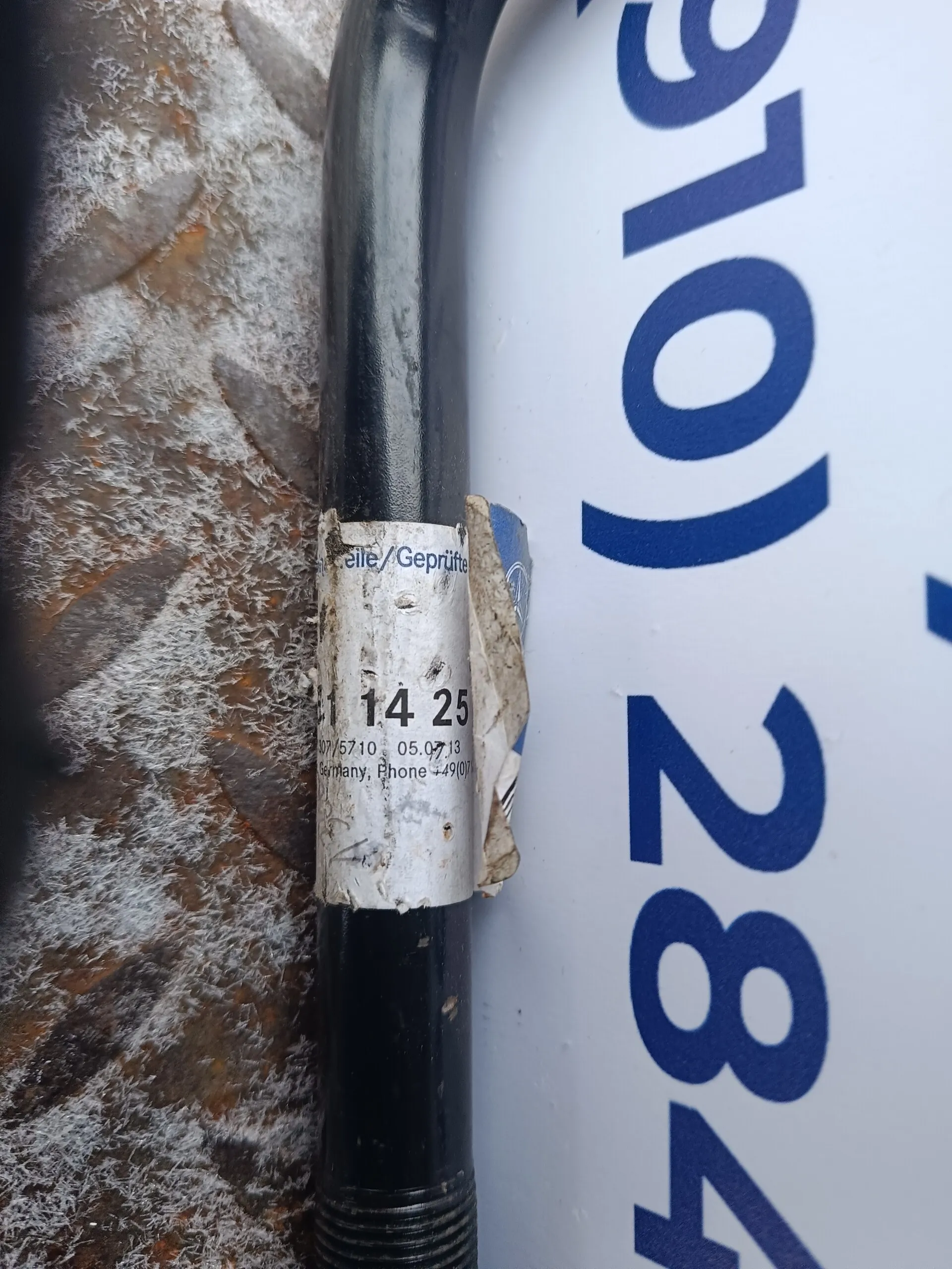 стремянка передняя A9703511425 длина 200мм